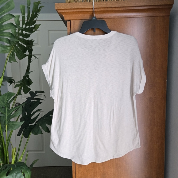 Lucky Brand Light Beige Button-Down Shirt - Picture 2 of 7